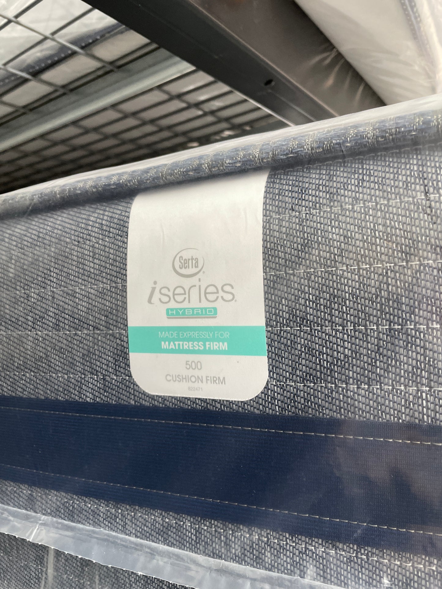 SERTA ISERIES HYBRID EUROTOP KING MATTRESS