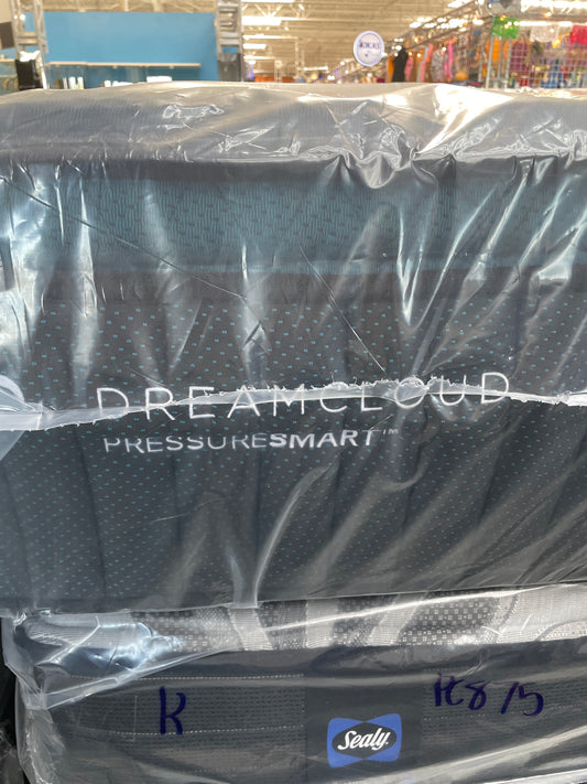 DREAMCLOUD PRESSURESMART PILLOWTOP EXTRA FIRM KING MATTRESS